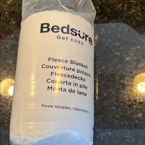 Bedsure Get Cozy Fleece Blanket